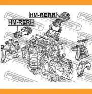 ������� ��������� ������ Honda CR-V RM4 2012-2017 [GN] Febest Hmrerh 50880SWCE81 ����