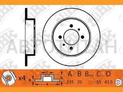 ���� ��������� Toyota Previa 91-97, Supra 86 ������ D291�� RN1311 [RN1311] RN1311 ����