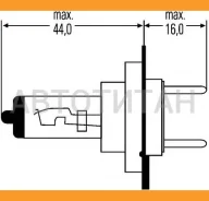 ����� �����������, H7 24V 70W PX 26d Heavy Duty Expert 8GH007157231 ����