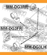 ������� ��������� �������� AT Mitsubishi Carisma DA1-6A 1995.05-2003.12 [EUR] Febest MMDG3FR MMDG3FR ����