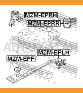 ������� ��������� ������ Mazda Tribute EP 2000-2004 [GEN] Febest Mzmeprr EC0139040A ����