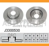���� ��������� J3300530 (RN1174/DF4283/GR-20242/517121�F000/2C000) Nipparts [J3300530] J3300530 ����