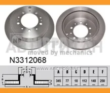 ���� ��������� N3312068/GFR-20751LR(42431-0C0�11/60290) ������������� Nipparts [N3312068] N3312068 ����