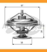 ��������� TH-01880 G-1 Gates (EBC3621) MB 207D.307D Jaguar 90- TH01880G1 ����