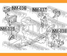 ������� ��������� �������� Nissan Presage U30 1998-2003 Febest NM035 NM035 ����