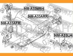 ����� ��������� NM-A33MRH Febest NMA33MRH NMA33MRH ����