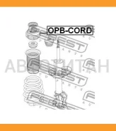 ��������� ����� ��������� ������������ OPEL Corsa D 2006- Febest Opbcord 344653 ����