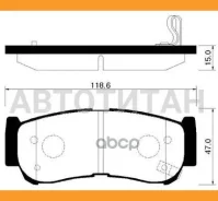 ������� ��������� Hyundai Santa FE 05-, Strarex 03MY 03-07, H-1 03-07 HSB HP0032 HP0032 ����
