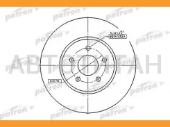 ���� ��������� ������ FORD: Mondeo III 00-, Mondeo III ����� 00-, Mondeo III ��������� 00-, Jaguar: X-TYPE 01-, X-TYPE Estate 04- [PBD4147] PBD4147 ��...