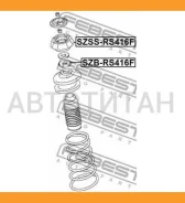 ����� �������� ������ ������������ ���. +���� Opel Agila 1.0-1.2/1.3D 08 Febest Szssrs416F SZSSRS416F ����