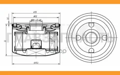 ������ �������� Nissan Qashqai (J10E) 07-, Renault Logan I, II 06-, Duster 11- FLT20003 ����