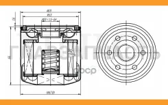������ �������� Kia Rio 00-, Nissan Qashqai (J10-J12) 07-, X-Trail (T30-T33) 01- FLT20052 ����