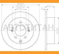 ���� ��������� ������. MB: CLS (C219) 04-, E-Class (W211) 02-, E-Class T-Model (S211) 03- [PBD9825] PBD9825 ����