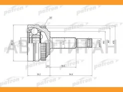 ���� ������ �-�� 22x52x22 ABS:29T OPEL: Astra F 94-98 [PCV1118] PCV1118 ����