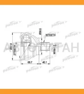 ���� ������ �-�� 36x59.5x27 AUDI: A3 03 -, A3 Sportback 04 -, SEAT: Altea 04 -, LEON 05 -, Toledo III 04 -, Skoda: Octavia 04 -, VW: Caddy II [PCV1463...