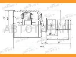 ���� ���������� 25X35X23 Hyundai Elantra/Lantra 00- [PCV1907] PCV1907 ����