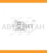 ���� �������� 27X62.8X24 FORD Focus III CB8 2011-2014 Grand C-MAX CB7 2010- [PCV1933] PCV1933 ����