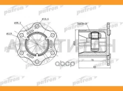 ���� ����� �-�� AUDI: A3, Skoda: Octavia, VW: Passat B6/GOLF V, VI/Touran 2.0TDI 04- [PCV5004] PCV5004 ����