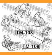 ������� ��������� �������� 1Kdftv/1KZTE Toyota LAND Cruiser Prado GRJ12#, �KDJ120, �KZJ120, �LJ12#, �RZJ12#, �TRJ12# 2002.09-2010.03 [GR] Febest TM108...