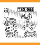 ����� ��������� ������������ Toyota Lucida Estima Emina Previa CXR10/CXR20/TCR10/TCR20 1990-1999 Febest TSS055 TSS055 ����