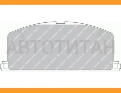������� ��������� �������� Toyota Ferodo Toyota Camry, Carina, Carina II, Celica, Corolla, Corona, MR2, Paseo, Tercel Ferodo FDB308 FDB308 ����
