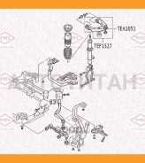 ����������� ��������� �������� ������ Mazda 6 -08 TEF1527 ����