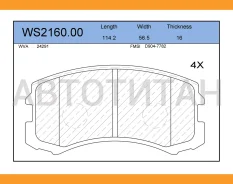 ������� ��������� �������� | ����� | Mitsubishi Lancer (CS#A) 3- WS216000 ����