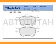 ������� ��������� �������� | ����� | Volvo S60 I (384) 2.4 11.2000 - 04.2010 Volvo S80 I (184) 2.4 01.1999 - 07.2006 Jeenice WS227500 WS227500 ����