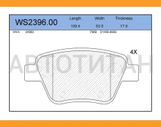 ������� ��������� �������� | ��� | Skoda Octavia II (1Z3) 1.6 06.2004 - 06.2013 VW Jetta IV (162, 163) 1.6 12.2011 - Jeenice WS239600 WS239600 ����