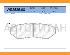 ������� ��������� �������� | ��� | Daewoo Evanda 02/Chevrolet Epica 05 WS252500 ����