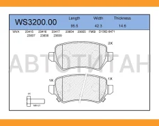 ������� ��������� �������� | ��� | OPEL Zafira B (A05) 1.8 (M75) 07.2005 - OPEL Astra H Saloon (A04) 1.6 (L69) 02.2007 - 05.2014 WS320000 ����