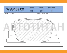 ������� ��������� �������� | ��� | Toyota Camry (V20/V30) WS340800 ����