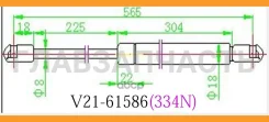 ����������� ��������� JETT V21-61586 V2161586 ����
