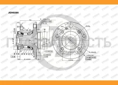 �������, ������ (� ABS) JD JEH0280 JEH0280 ����
