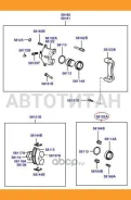 ���. �������� 58102-33A00/340A0/M3A10/Pxeaa-�011F Sonata 5 EF 04- (�����), Galloper 00-02, XG25/XG30 5810233A00 ����