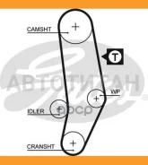 ������ ��� 119x254 Audi 100 2.0D/TD 82-91, VW LT 28-55 2.4D/TD 83-96 Gates 5035 5035 ����