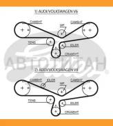 ������ ��� AUDI A4 2.4, 2.8 96-01, A6 2.4, 2.8 97-/ VW Passat 2.8 96-00 90253x30 Gates 5493XS 5493XS ����