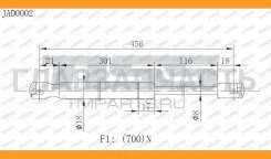 ������� ���� FO Focus (DAW, DBW) Hatchback 98-04; JAD0002 ����