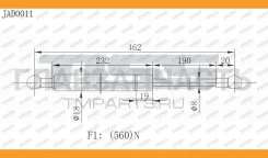 ������� ���� CH Nubira Hatchback 05-; DW Lacetti (KLAN) Hatchback 04-; JAD0011 ����
