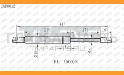 ������� ���� DW Nubira (KLAN) Hatchback/Wagon 03-, Lacetti Station Wagon 05-; CH Nubira Estate; JAD0012 ����