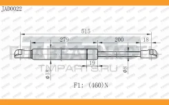 ������� ���� HO Civic (EJ/EK) Saloon 95-01 JAD0022 ����