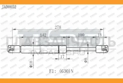 ������� ���� AU A6 (4B, C5) Saloon 97-05; JAD0052 ����