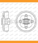 ����. ������� ���. 4 ���. Daewoo Matiz 09/98-Chevrolet Spark 05/05-/ Matiz 03/05- [SD3011] SD3011 ����