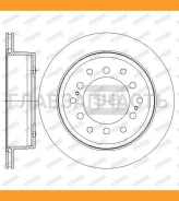 ����. ���� ���. ����[312x18mm] 6 ���. Toyota Land Cruiser Prado 2.7-4.0 01.10-/ FJ Cruiser 4.0 01.11- Lexus GX 460 11.09 [SD4027] SD4027 ����