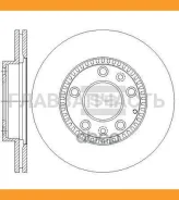 ���� ��������� �������� Mazda 323/6/626 1.8/2.0/2.0TD 98 [SD4434] SD4434 ����