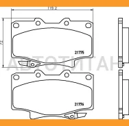 ��������� ������� /�������� ������ /����� /JFBK ��� Toyota Land Cruiser HDJ80R; HN-242; (MN-291M A-336WK) D2094M 0446560020 JFBK HN242 HN242 ����