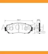 ��������� ������� /�������� ������ /����� /JFBK ��� Honda CR-V 2006-2012 RE3 RE4 2400cc; HN-559; (AK-45022-SHJ405 TG743 PN8802) NP8011 PF8559 GDB3581...