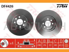 ���� ��������� ������ OPEL: Astra F Classic ��������� 03-05, Astra H 04-, Astra H GTC 05-, Astra H TwinTop 05-, Astra H ��������� 04-, Meriva 03- [DF4...