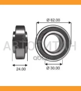 ��������� ��� ������� Toyota Carib 88- AE95/VITZ/Platz/IST 4WD KOYO DG3062DW2RSC4 DG3062DW2RSC4 ����