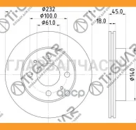 ���� ��������� /�������� /TI-GUAR ��� Nissan Sunny B14 1994-1997 Almera Pulsar N15 1995-2000; 232/18��; TG-40206-0M602 PD3213206S ST402060M602 12137 0...